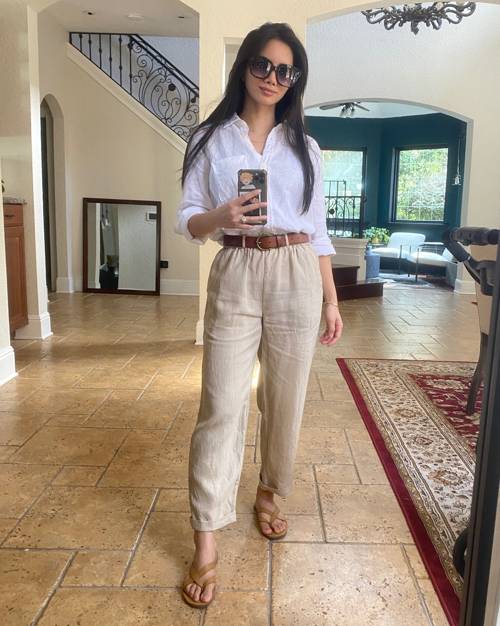 Outfit of the day! Dressed head to toe in linen 

#LTKfit #LTKSale #LTKsalealert