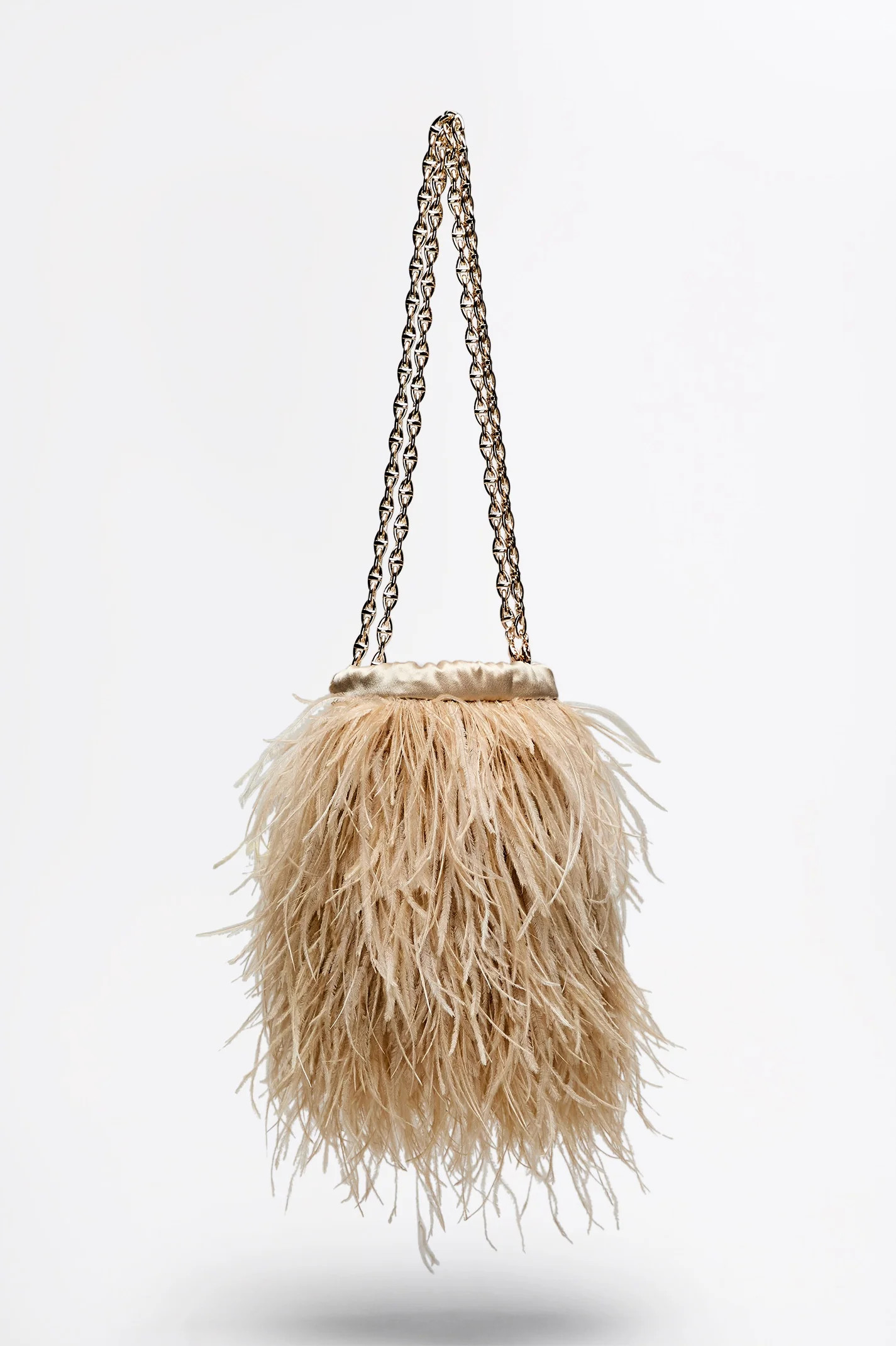 FEATHER BUCKET BAG - SABLE - Scanlan Theodore | Scanlan Theodore AU