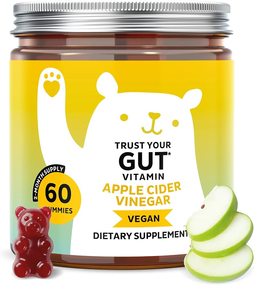 Bears with Benefits Apple Cider Vinegar Gummies \u2013 Metabolism & Detox Support with Vitamins B... | Amazon (US)