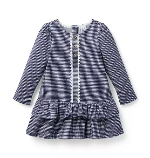 Houndstooth Dropwaist Dress | Janie and Jack