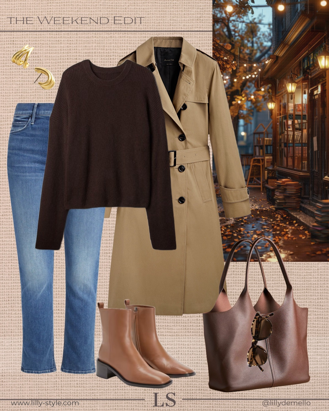 I could wear this outfit/a variation of this outfit everyday during autumn. Parisian chic!  


#LTKStyleTip #LTKSeasonal #LTKShoeCrush