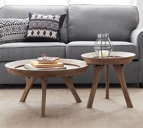 Moraga Round Coffee Table | Pottery Barn (US)