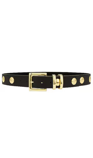 Sphinx Moto Belt in Black & Gold | Revolve Clothing (Global)