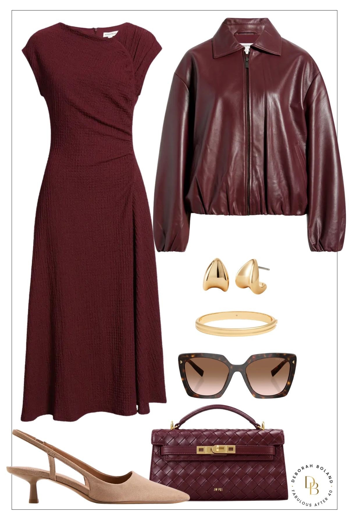This monochrome look is modern and chic. Burgundy is this seasons it color and I am loving its richness. I’ve added these gorgeous slingbacks for fabulous feminine finish to this on trend look.

#LTKOver40 #LTKSeasonal #LTKSaleAlert