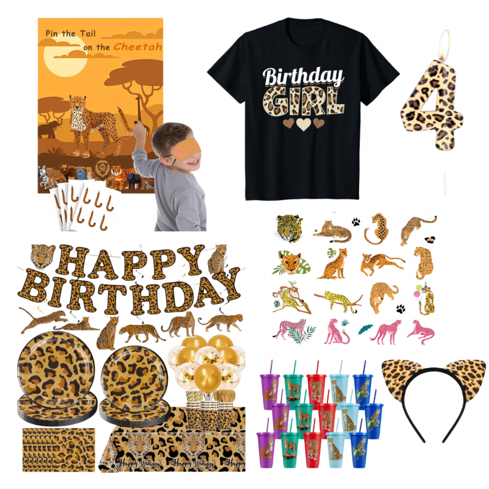Planning a 4-year-old cheetah themed birthday party! 

#LTKKids #LTKSeasonal #LTKHome