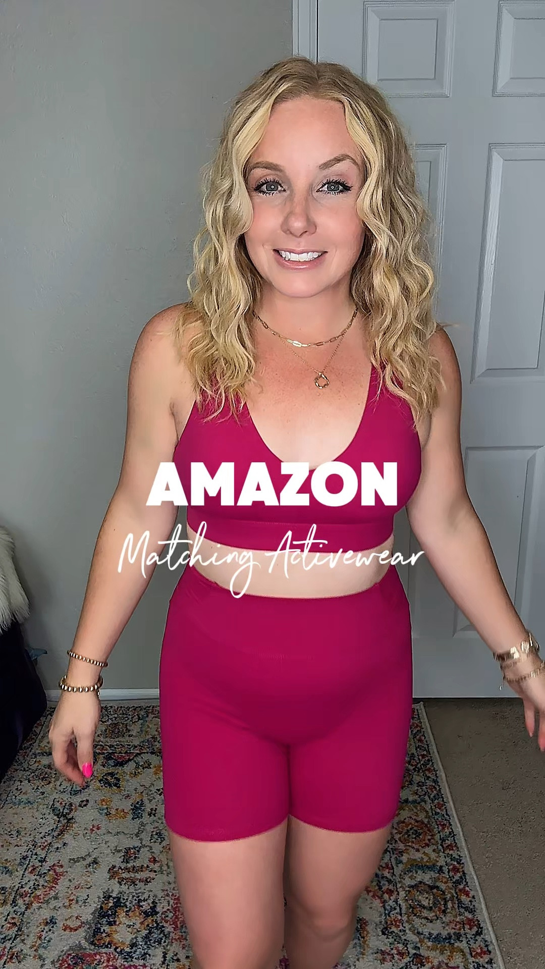 Matching activewear from amazon, both fit tts






Biker shorts
Sports bra removable padding
Activewear 


#LTKfitnessgoals #LTKPetite #LTKActive