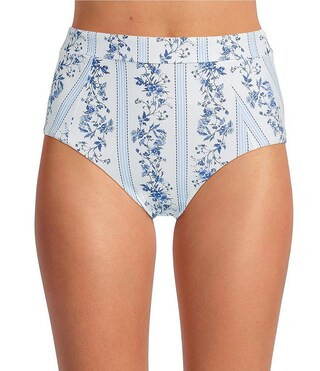 Skies The Limit High Waist Swim Bottom | Dillard's