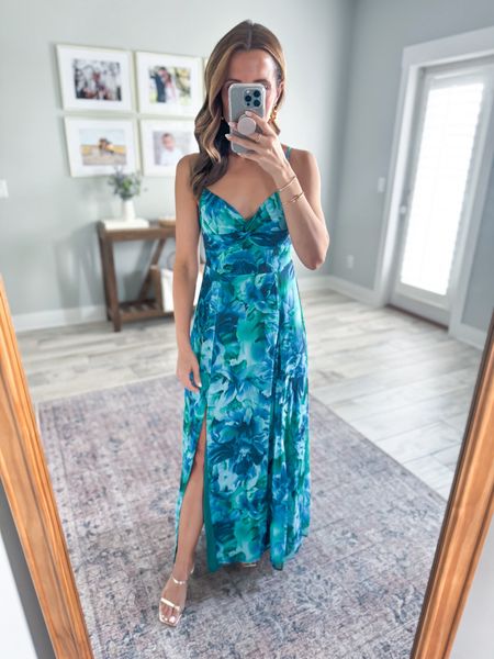 Wedding guest dresses. Black-tie optional dresses. Formal dresses. Wedding guest maxi dresses. Floral dresses. Party dresses. Destination wedding. Beach wedding. Code LISA20 works on first time purchases - see site for details. 

*XS + adjustable straps and great length with heels (I’m 5’3).

#LTKparties #LTKwedding #LTKtravel