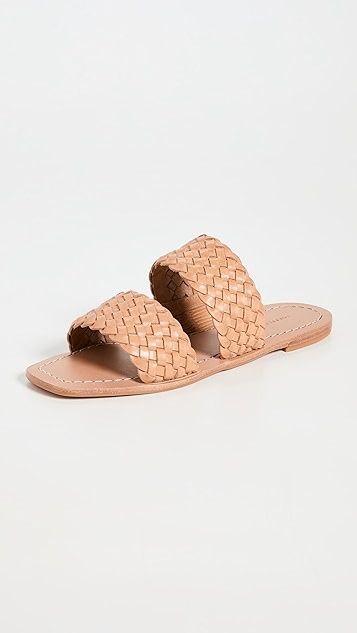 Two Band Woven Flat Sandals | Shopbop
