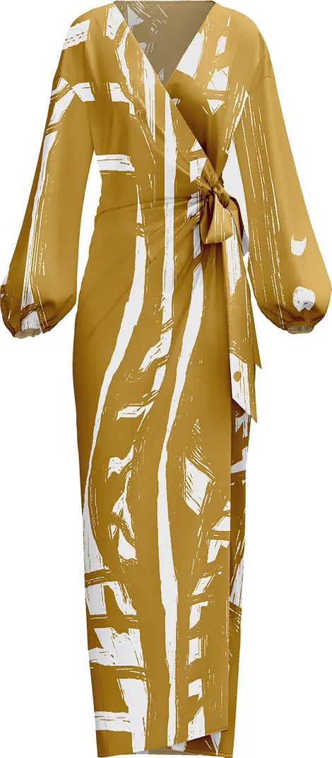 Lala Long Sleeve Wrap Dress | Nordstrom