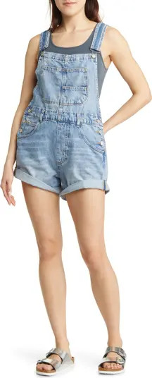 Free People We the Free Ziggy Denim Shortalls | Nordstrom | Nordstrom