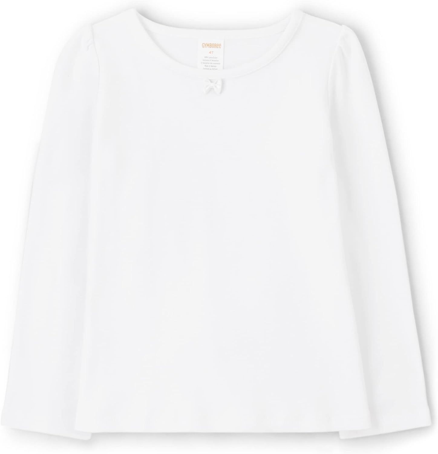 Gymboree Girls and Toddler Long Sleeve Basic Layering Shirt | Amazon (US)