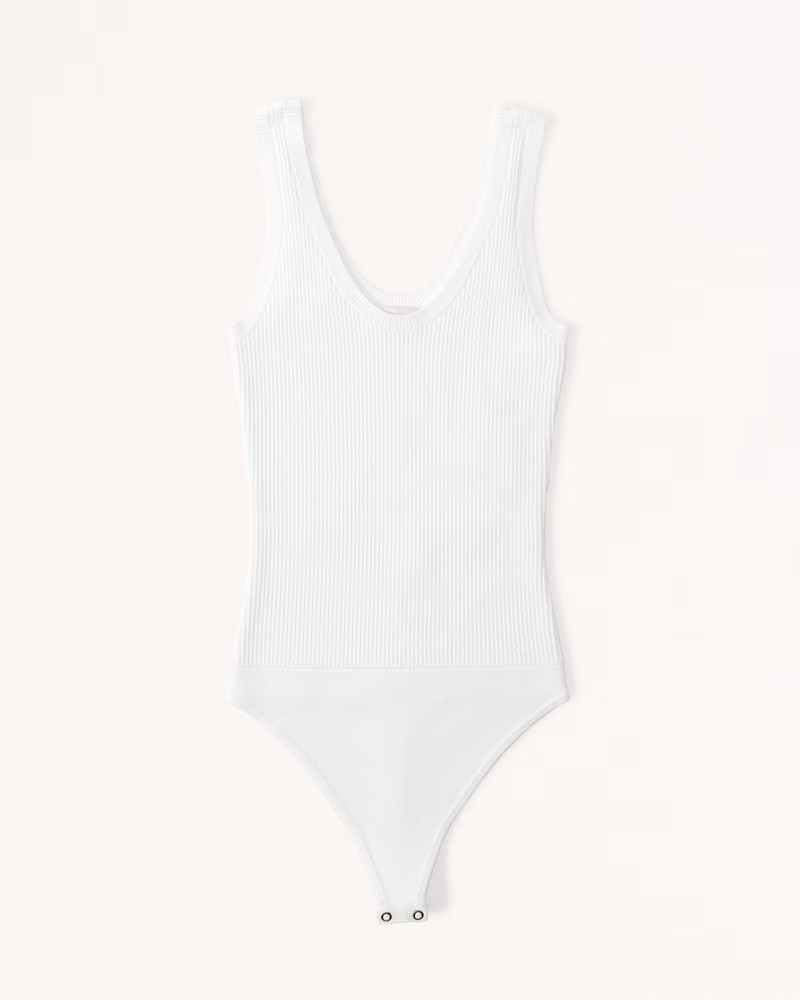 Ottoman Scoopneck Bodysuit | Abercrombie & Fitch (US)