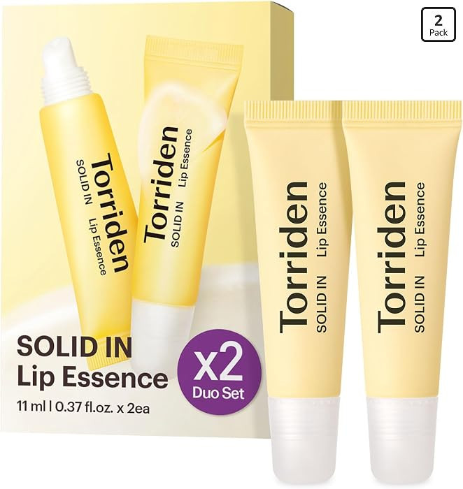 Torriden SOLID In Ceramide Lip Essence 0.37 fl.oz * 2 (Pack of 2) | Moisturizing Lip Essence for ... | Amazon (US)