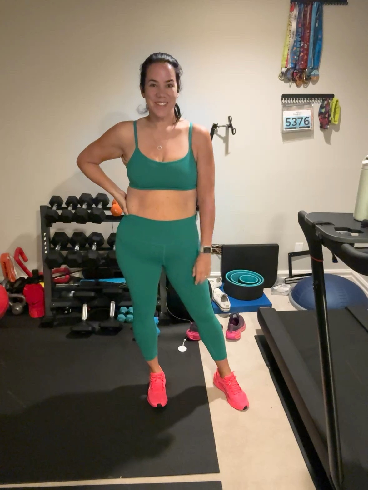 If you’re looking for work out where it stays in place my favourite running outfit is Lululemon wonder train the compression is just right it does not move when I’m running and I’ve got lots of loose jiggly skin 



#LTKVideo #LTKFitness #LTKActive
