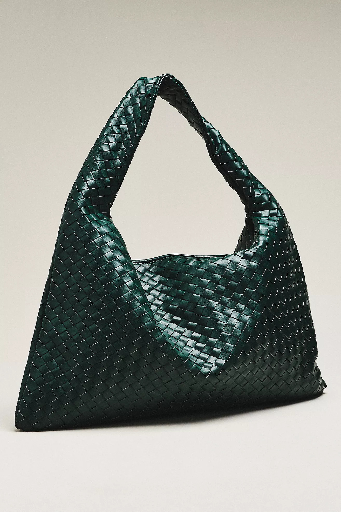Calla Oversized Woven Shoulder Bag | Anthropologie (US)