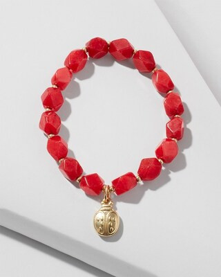 Ladybug Drop Off Stretch Bracelet | Chico's