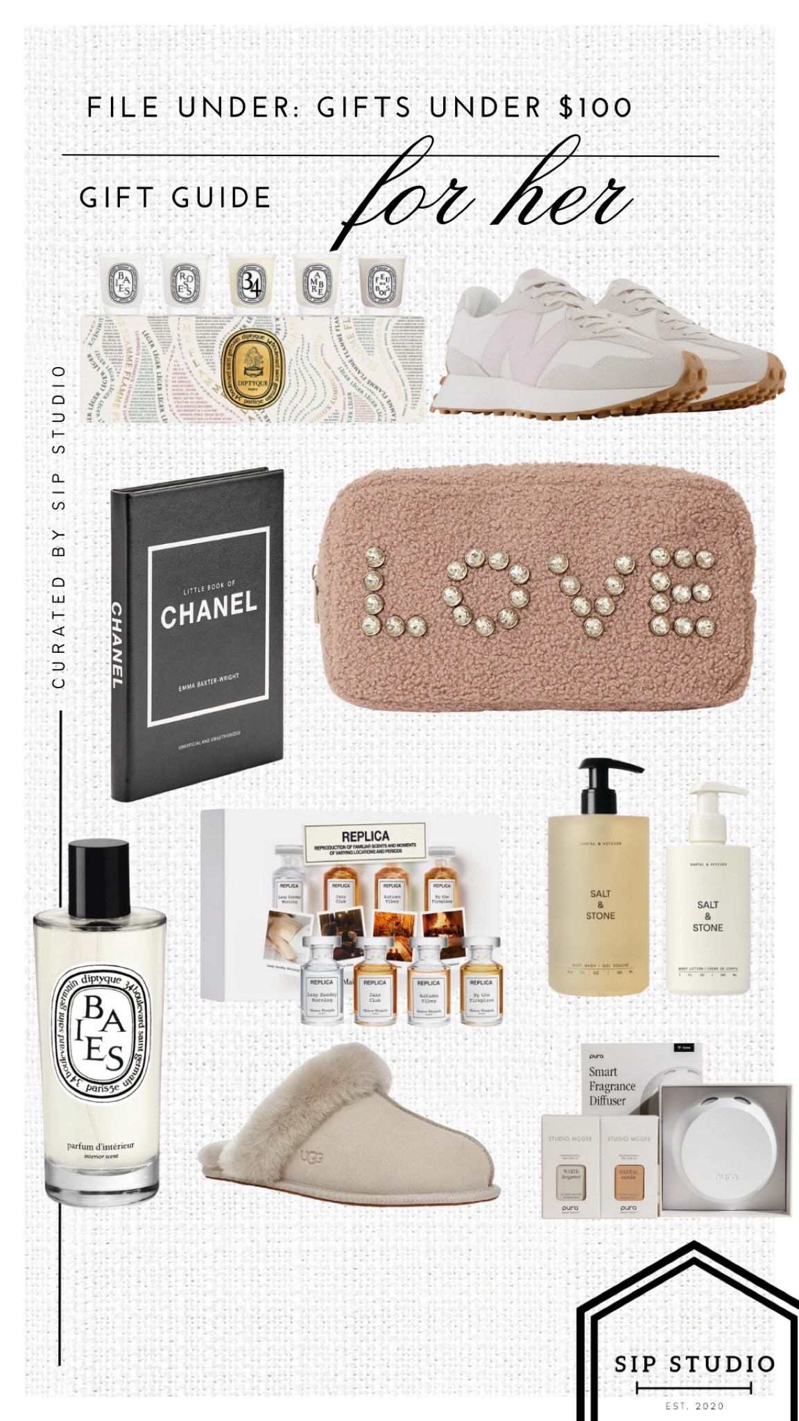 Gifts for her 🤍 // under $100 

#giftguide 

#LTKHoliday #LTKGiftGuide #LTKSeasonal