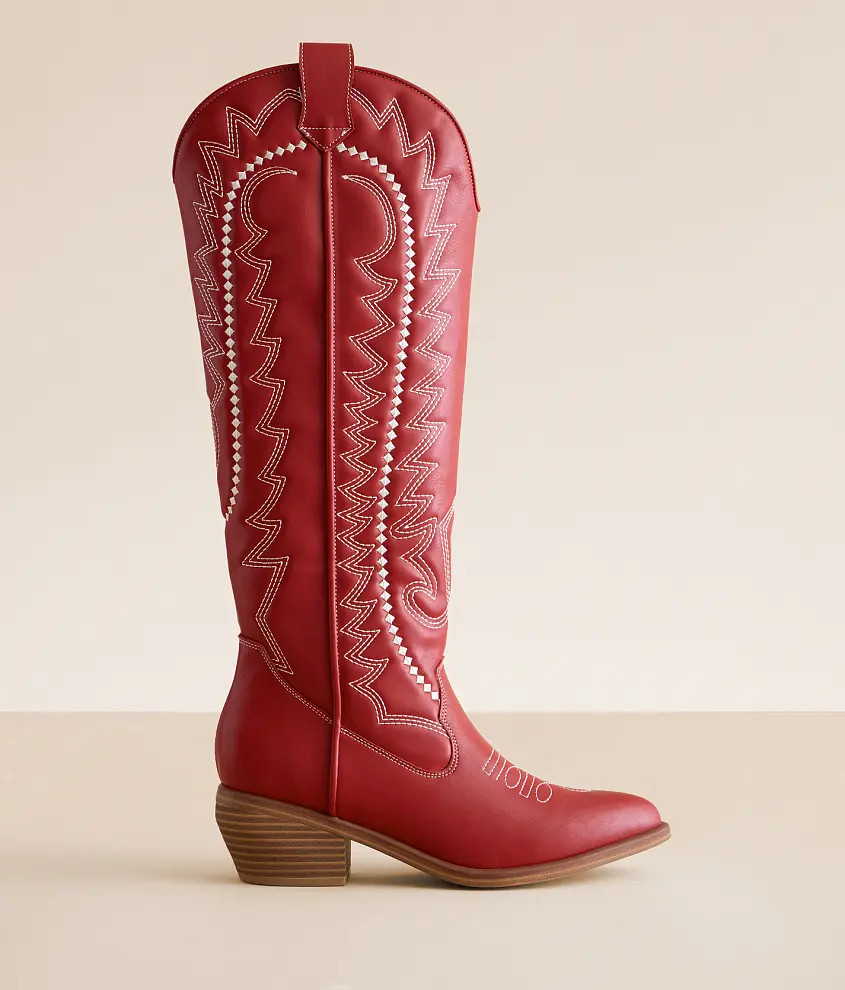 Laraah Embroidered Western Boot | Buckle