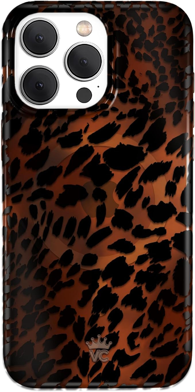 VELVET CAVIAR Leopard Tortoise Shell Phone Case for iPhone 15 Pro Max - Compatible with MagSafe -... | Amazon (US)