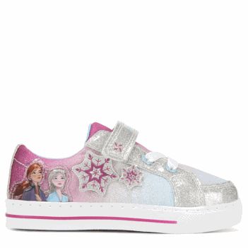 Disney Frozen 2 Elsa & Anna Light-up Snowflake Low-Top Sneakers (Toddler Girls) | Walmart (US)