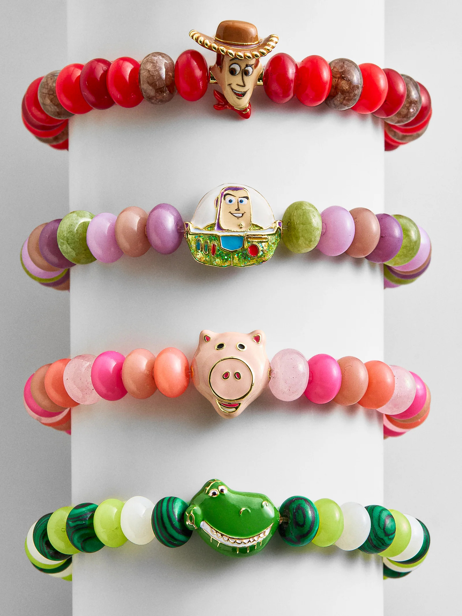 Disney Pixar Buzz Lightyear Beaded Charm Bracelet - Buzz Lightyear | BaubleBar