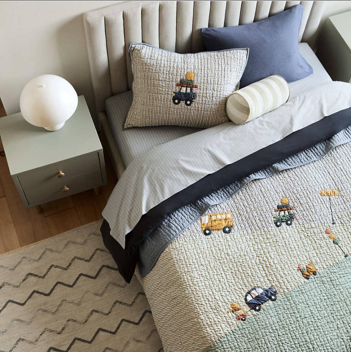 The perfect bedding for your big boy's room!

#LTKHome