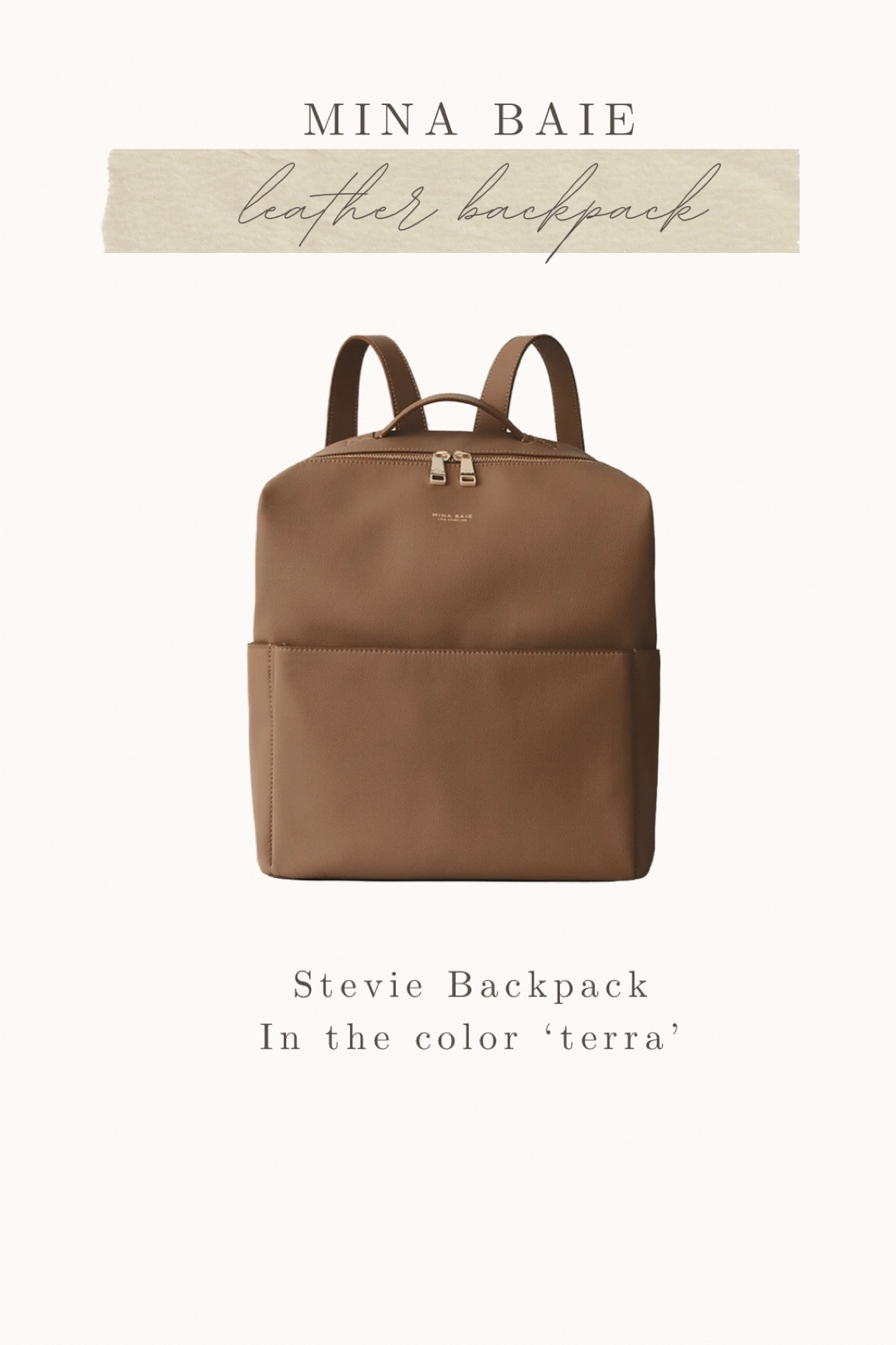 Mina baie leather diaper bag! My favorite features are the ten pockets and waterproof inside, along with the hidden insulated pocket. 

#LTKfamily #LTKitbag #LTKbaby