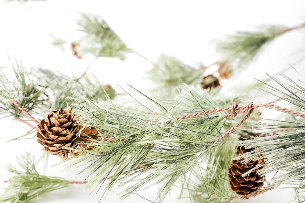 CraftMore Smokey Pine Garland 6 Feet | Amazon (US)