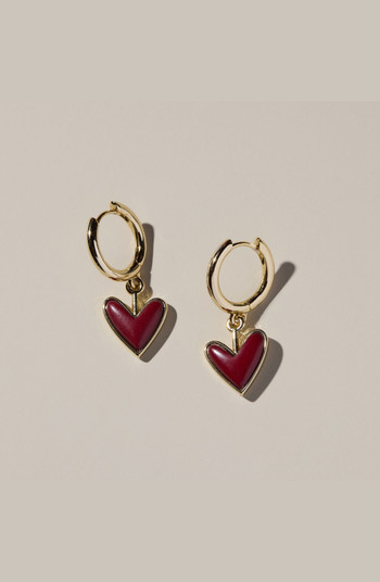 Sweetheart Huggie Earrings | Nordstrom