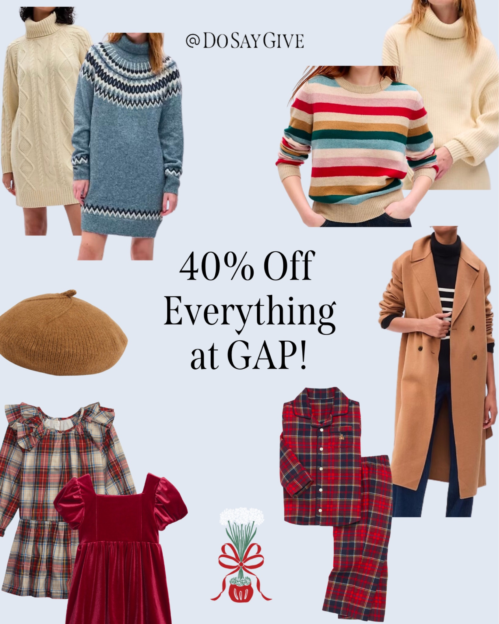 40% off everything at gap!

#LTKHoliday #LTKfindsunder50 #LTKCyberWeek