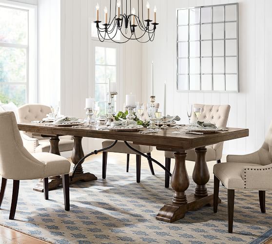 Lorraine Extending Dining Table | Pottery Barn (US)