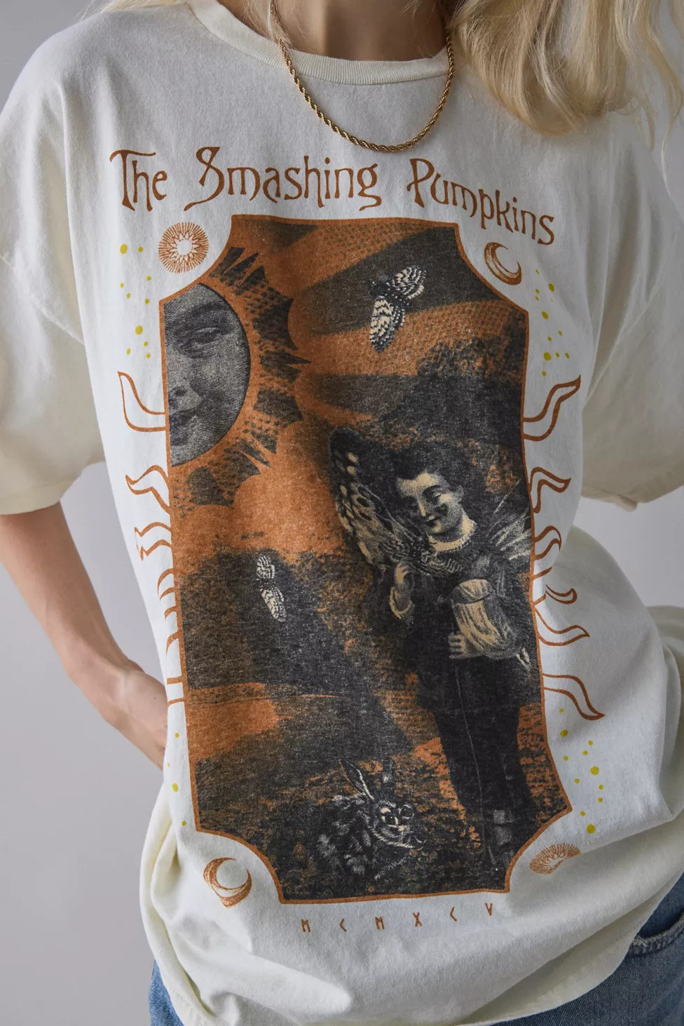 Smashing Pumpkins Graphic Cotton T-Shirt Dress | Urban Outfitters (US and RoW)