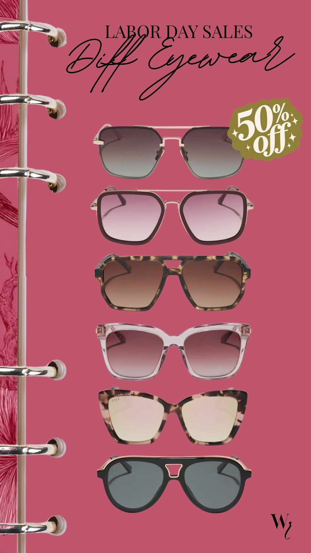 LABOR DAY SALE: Diff Eyewear is offering 50% off!

#LTKSaleAlert #LTKgrwm #LTKootd