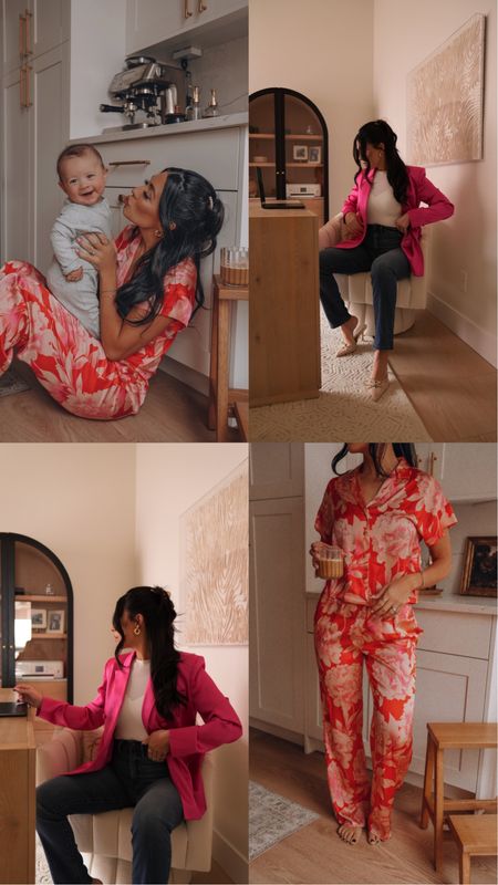 Linking my current @walmart finds! Found the cutest pajamas for me and baby, as well as office chic outfit! The pink blazer is perfect for Valentine’s Day 
#WalmartPartner

Walmart finds
Walmart home
Walmart fashion 
WOMENS pajamas
Baby onesies 
WOMENS blazers



#LTKstyletip #LTKbaby #LTKfindsunder100