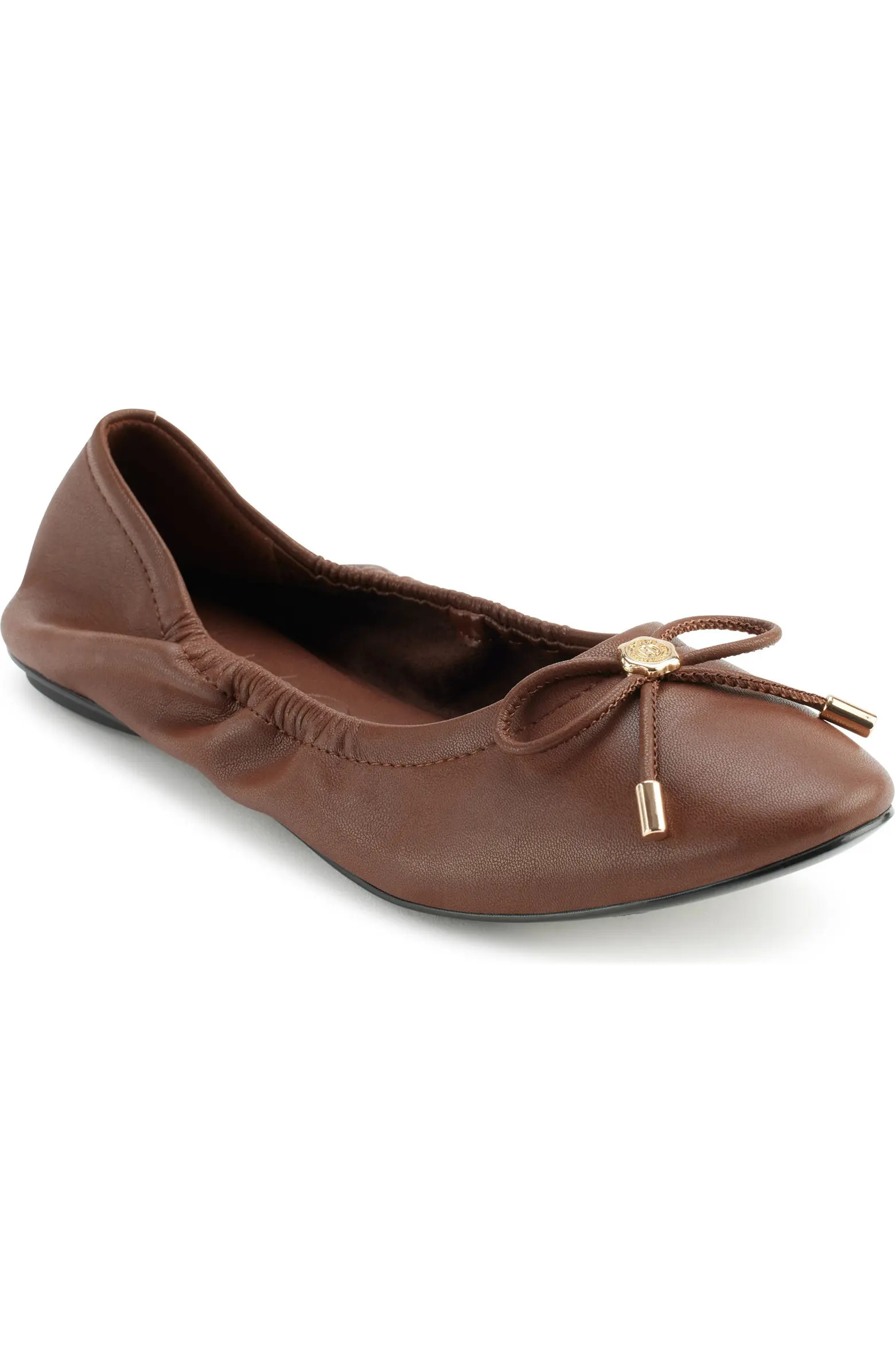 Velma Metallic Ballet Flat (Women) | Nordstrom
