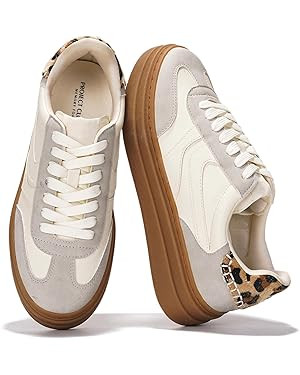 Project Cloud Platform Sneakers for Women Footwear - Memory Foam Insole Womens Shoes, Lightweight... | Amazon (US)