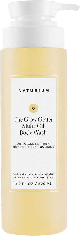 Naturium The Glow Getter Multi-Oil Hydrating Body Wash, Gentle Cleanser, 16.9 oz | Amazon (US)