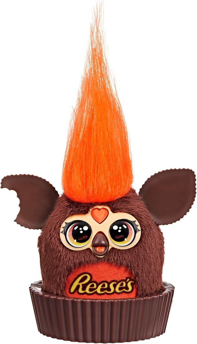FURBY Furblets REESE'S Peanut Butter Cup Mini 3-Inch Electronic Plush, Candy Toys for Kids 6+ | Amazon (US)