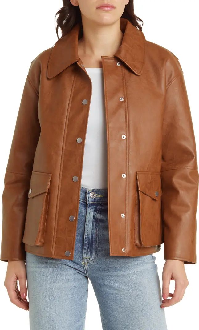 Mathis Faux Leather Jacket | Nordstrom