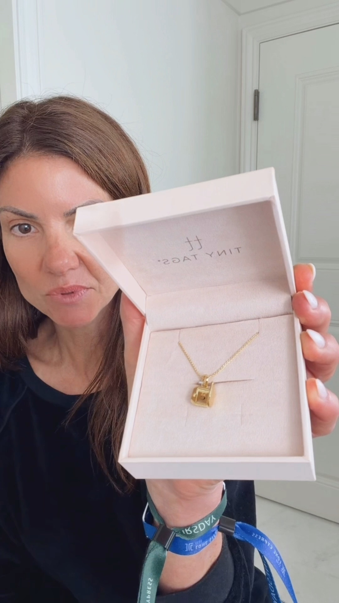 Happy Valentine’s Day 🤍
Wearing one of my favorite pieces from Tiny Tags — a beautiful gold locket with my last initial on the front, and inside my husband’s initial and mine.

It’s such a simple reminder of the little things that keep us connected and grounded.

This is the kind of jewelry that tells a story… and makes the most meaningful gift for Valentine’s Day, Mother’s Day, anniversaries, or just because. Timeless, personal, and something you’ll truly wear every day.
✨ Personalized
✨ High-quality gold
✨ So special + sentimental

#LTKValentine #LTKootd #LTKgrwm