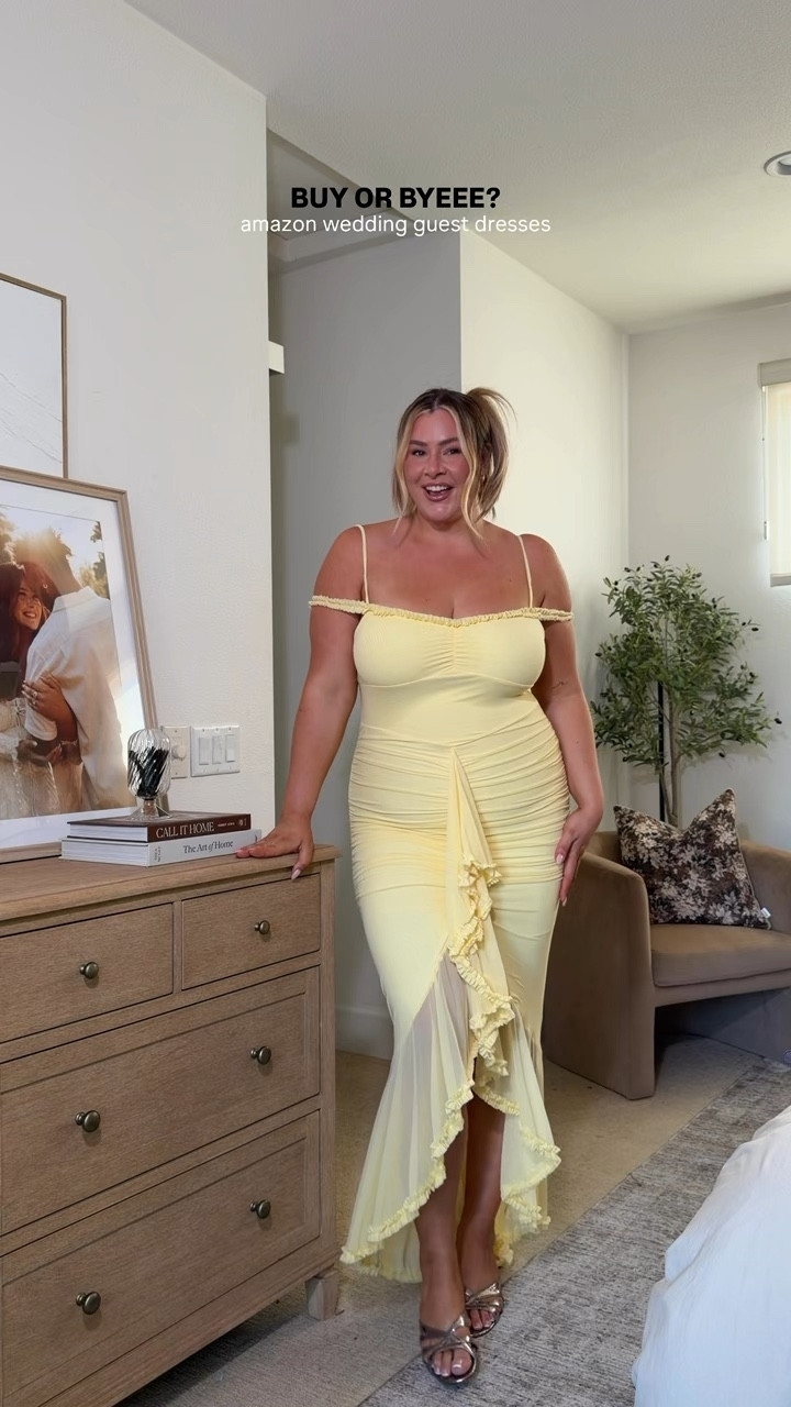 Wedding guest dresses from Amazon!! I’m wearing a large in the zebra printed and XL in the rest ✨

#LTKMidsize #LTKWedding #LTKSeasonal