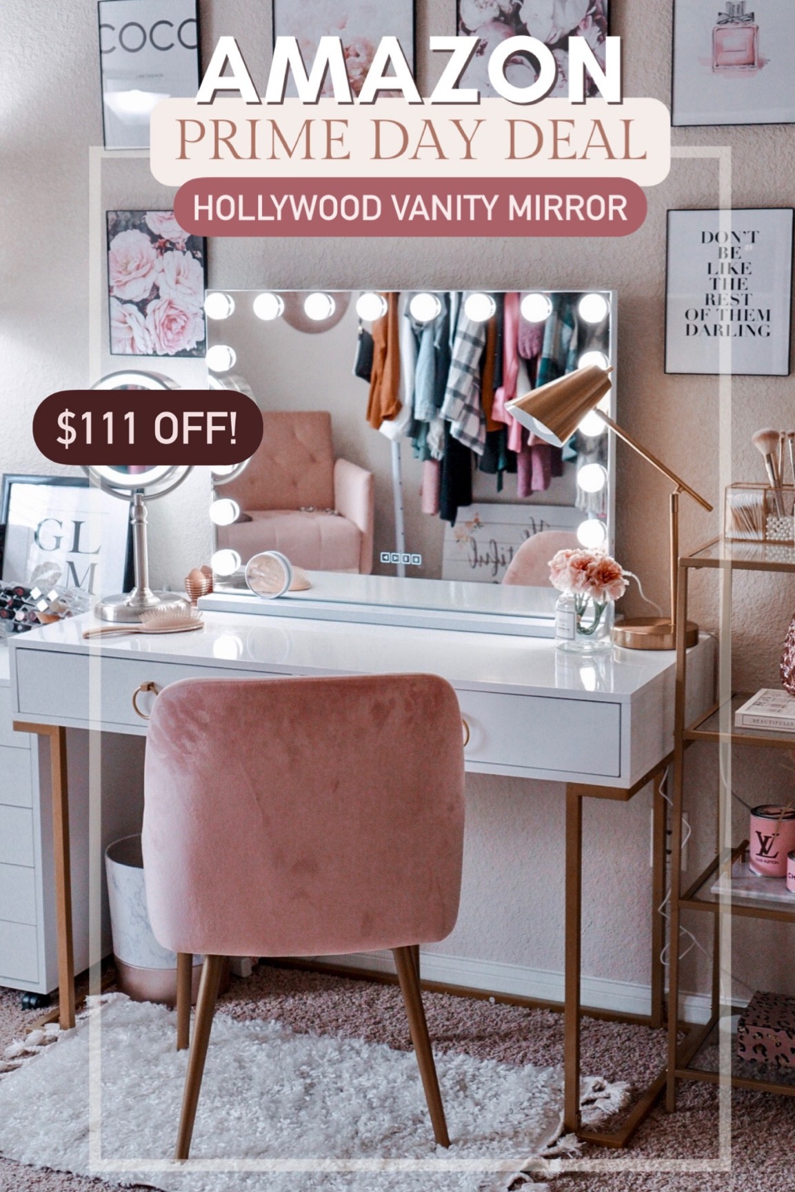 Amazon prime day deals // Hollywood vanity mirror 37% off! Only $188 

#LTKbeauty #LTKhome #LTKsalealert