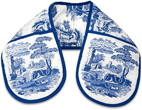 Spode Blue Italian Double Oven Mitt | Amazon (US)
