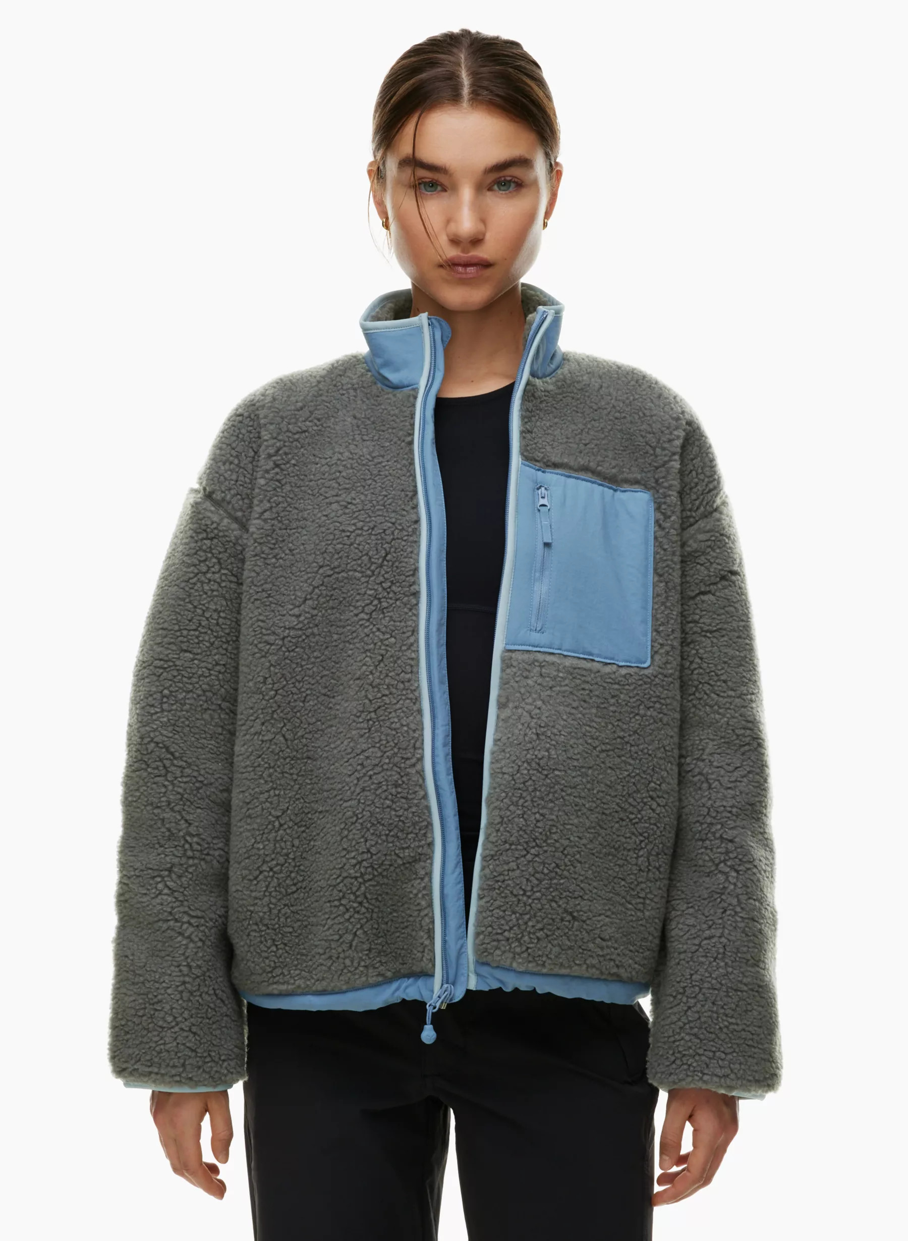 SNOBLOCK POLAR SHRED MOCKNECK JACKET | Aritzia