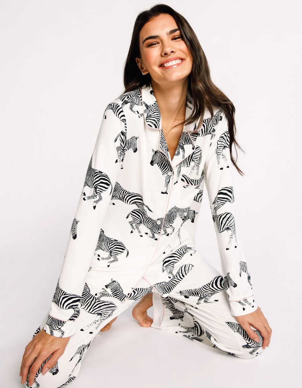 White Zebra Print | Chelsea Peers NYC