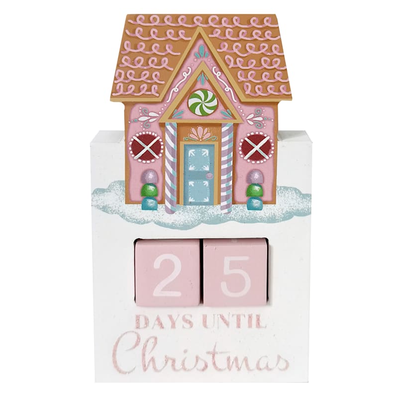 Mrs. Claus' Bakery Gingerbread Countdown Calendar, 6" | At Home
