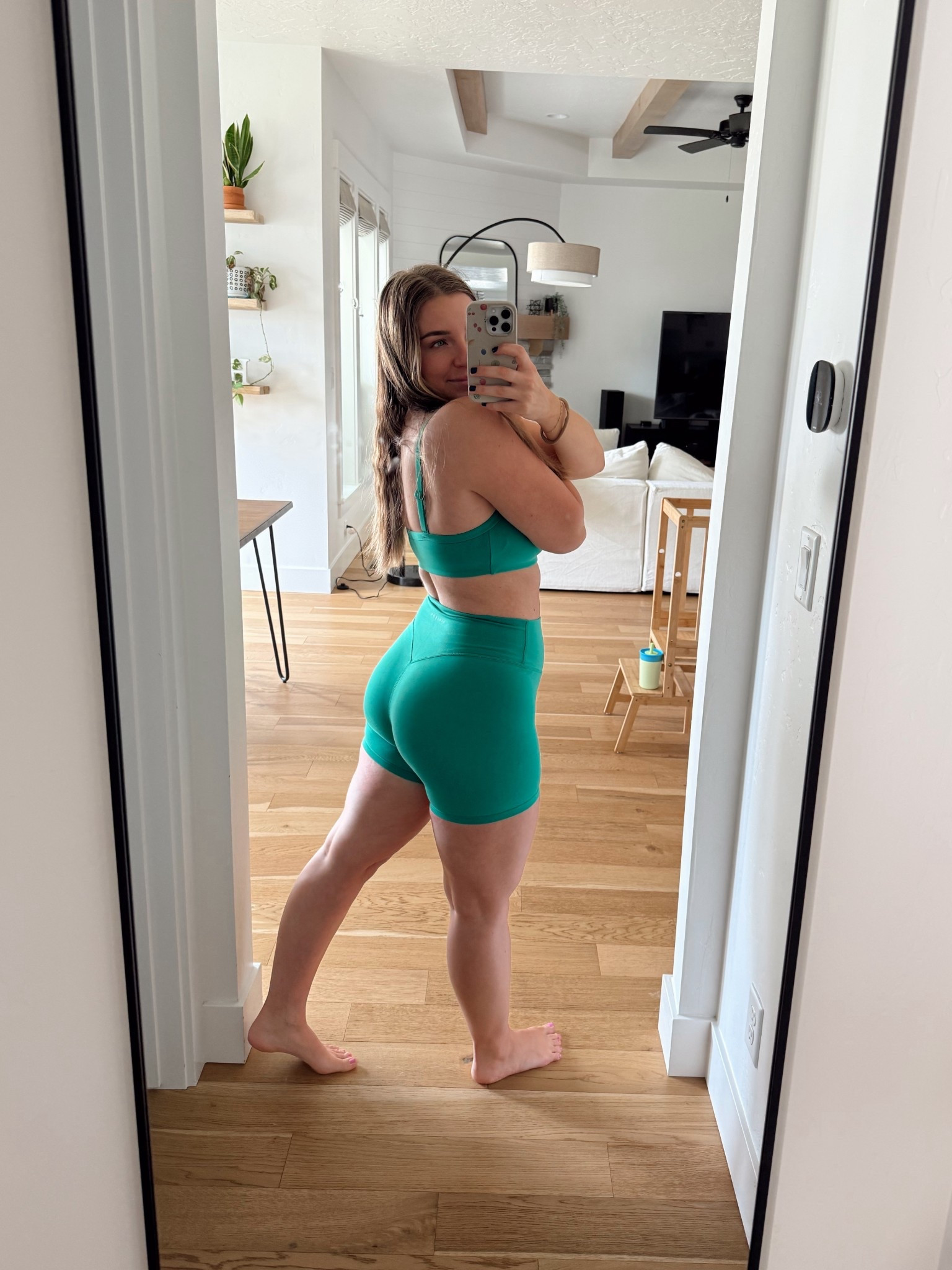 Paragon spring colors!💚 code “fitsbyem” to save :) 

#LTKActive #LTKfitnessgoals #LTKootd