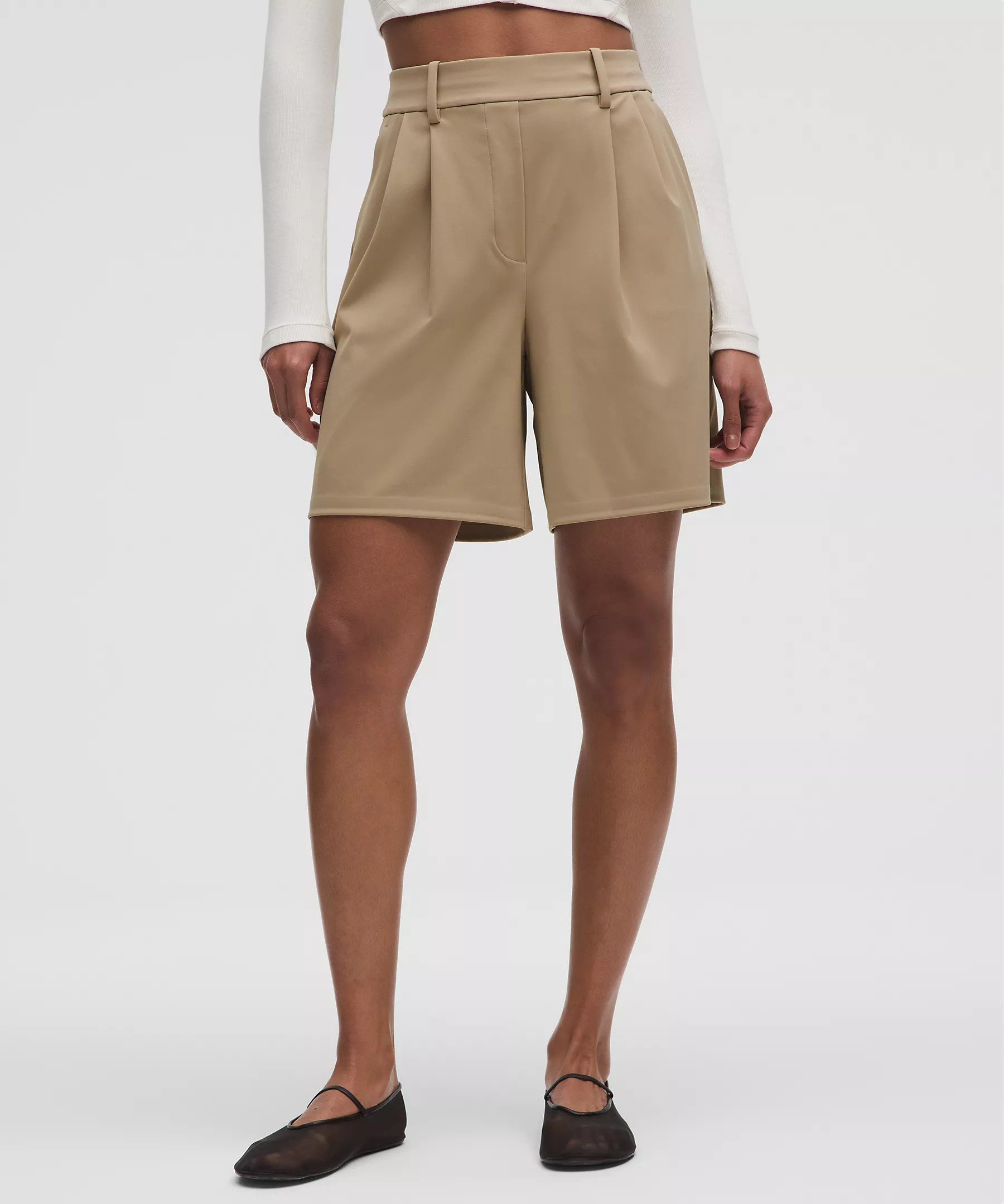 Daydrift Pleated High-Rise Short 7" | Lululemon (US)