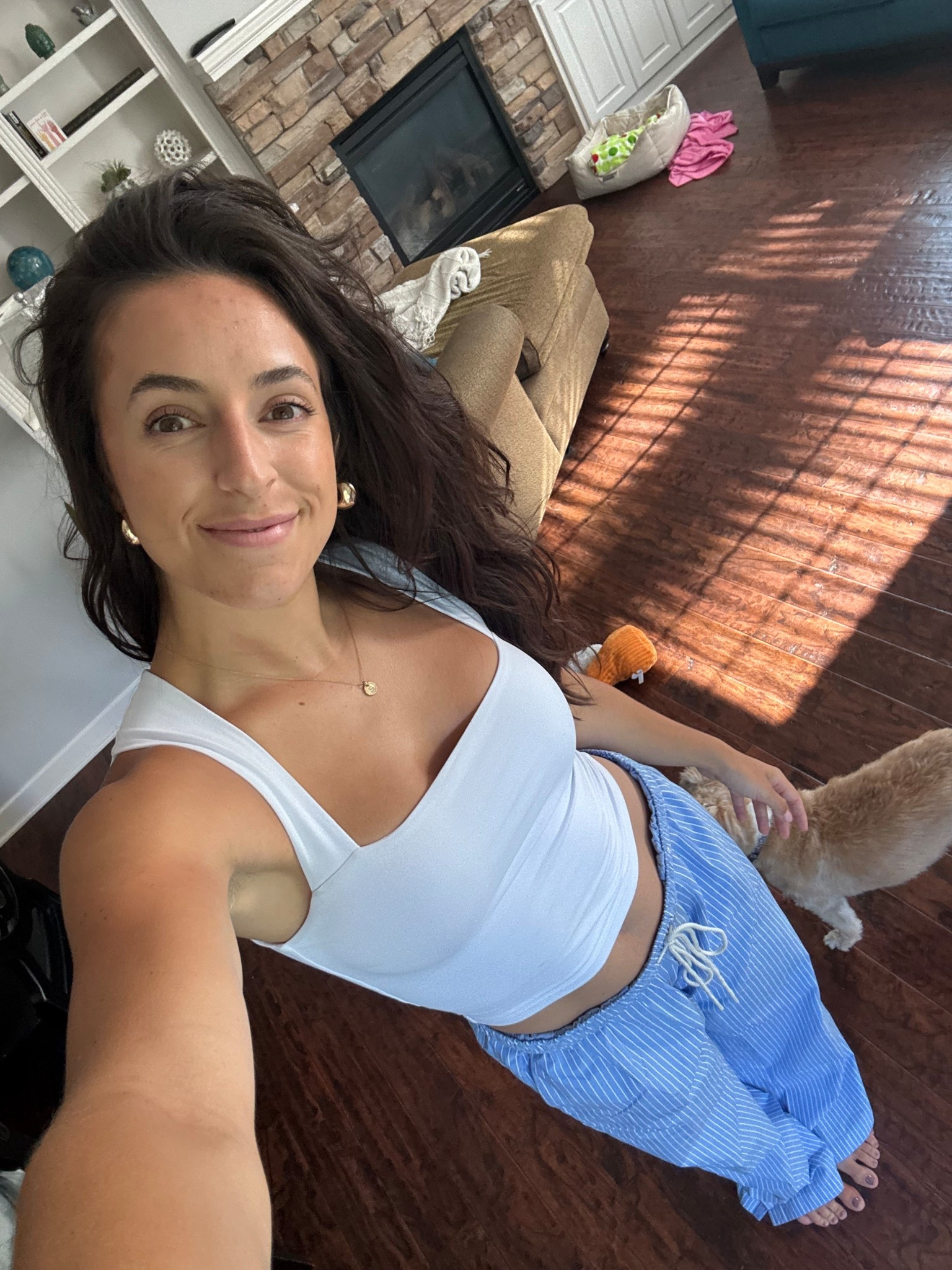 I am obsessed with any loose fitting breathable pants for summer - no jeans. 
I ordered a medium in these - perfect fit. 
Plus Abercrombie is having a sale!! 

#LTKFindsUnder100 #LTKStyleTip #LTKFindsUnder50